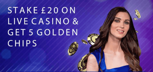betfred live casino welcome offer
