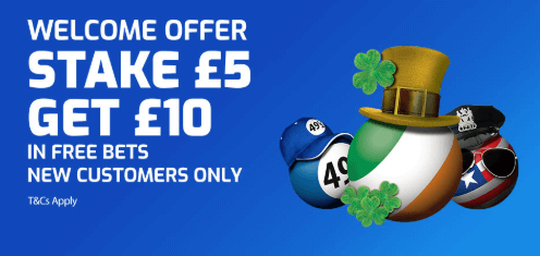 betfred lottery welcome offer