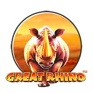 great rhino slot logo