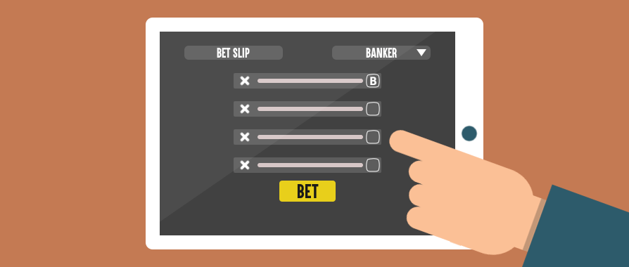 graphic of betting online