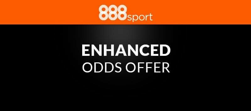 enhanced odds offer 888 sport