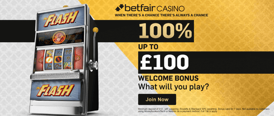 betfair casino welcome bonus
