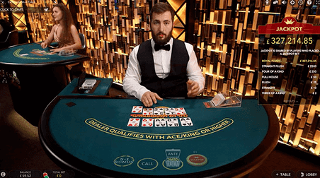 poker live table